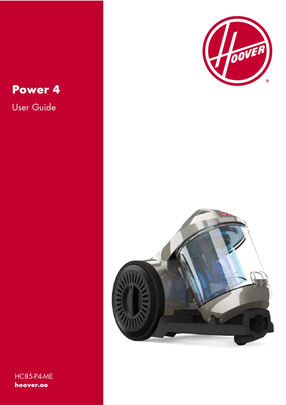 HOOVER POWER 4 USER MANUAL Pdf Download | ManualsLib