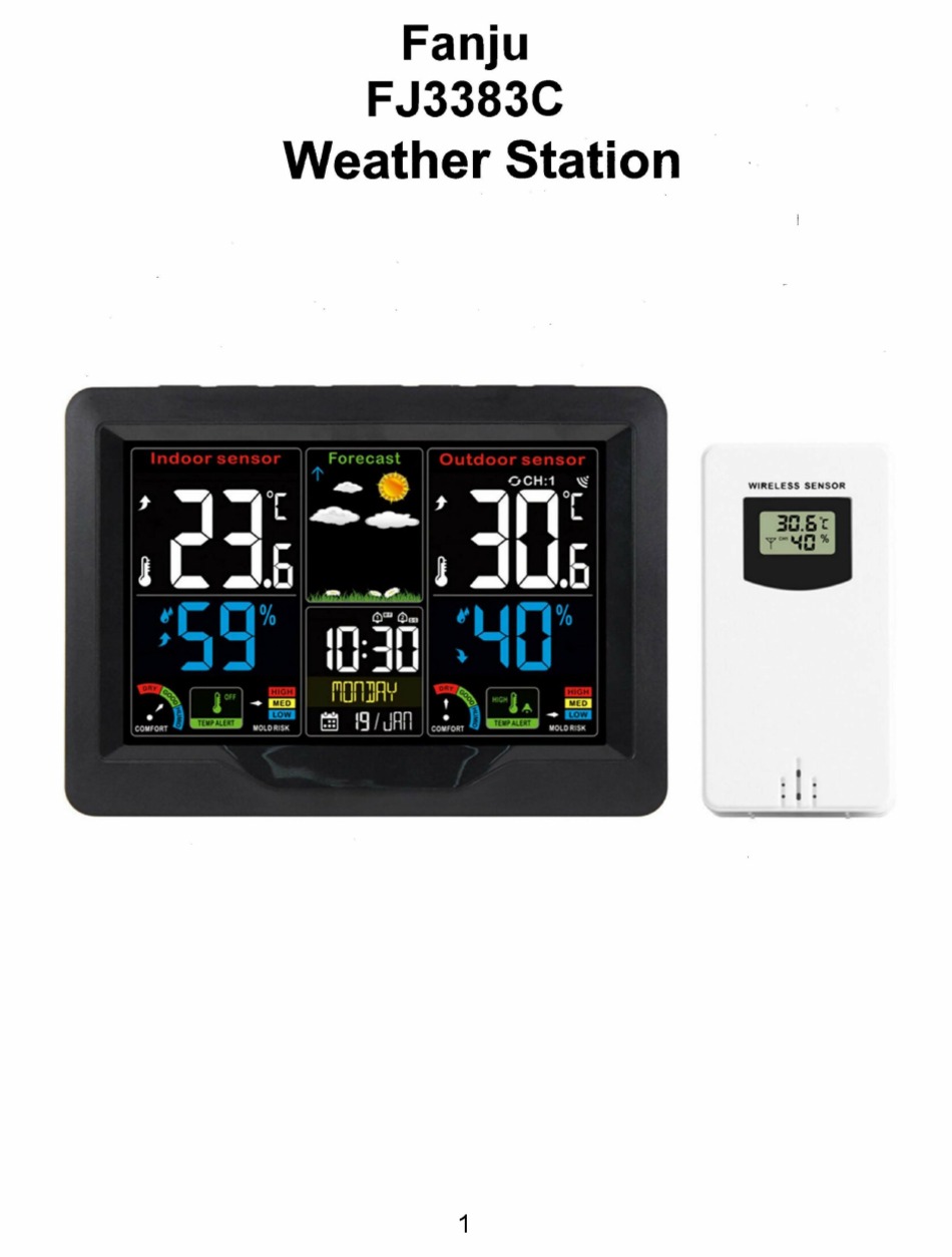 FANJU FJ3383C MANUAL Pdf Download ManualsLib