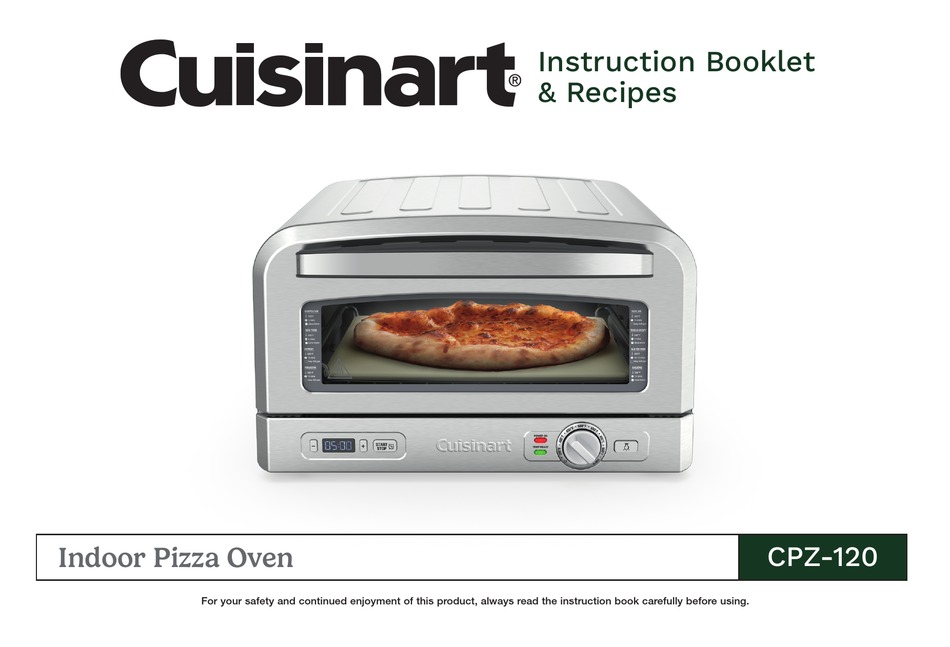 CUISINART CPZ120 MANUAL Pdf Download ManualsLib