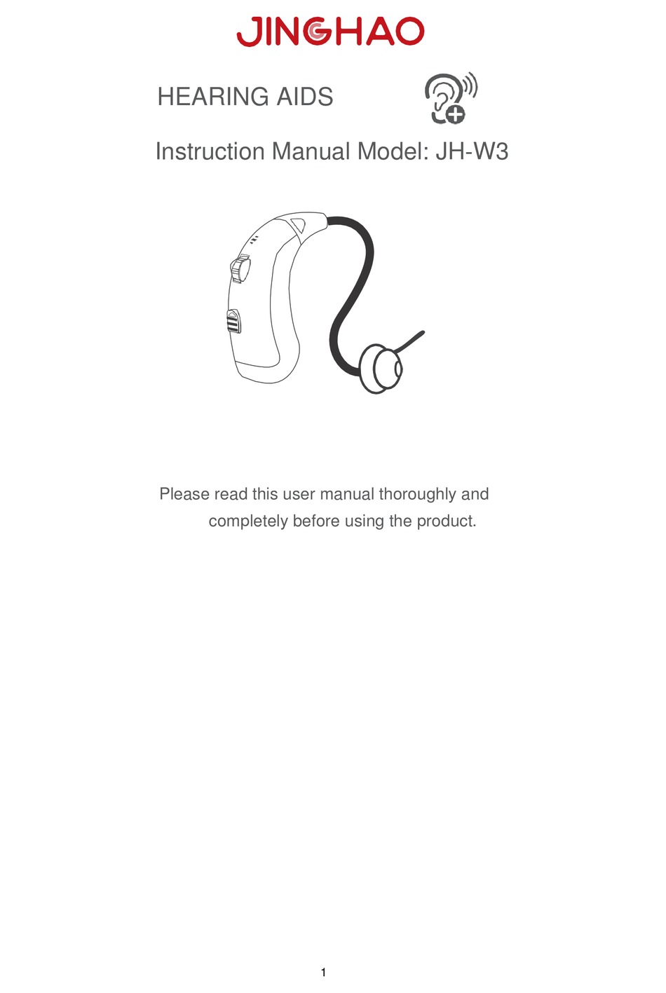 JINGHAO JH-W3 INSTRUCTION MANUAL Pdf Download | ManualsLib