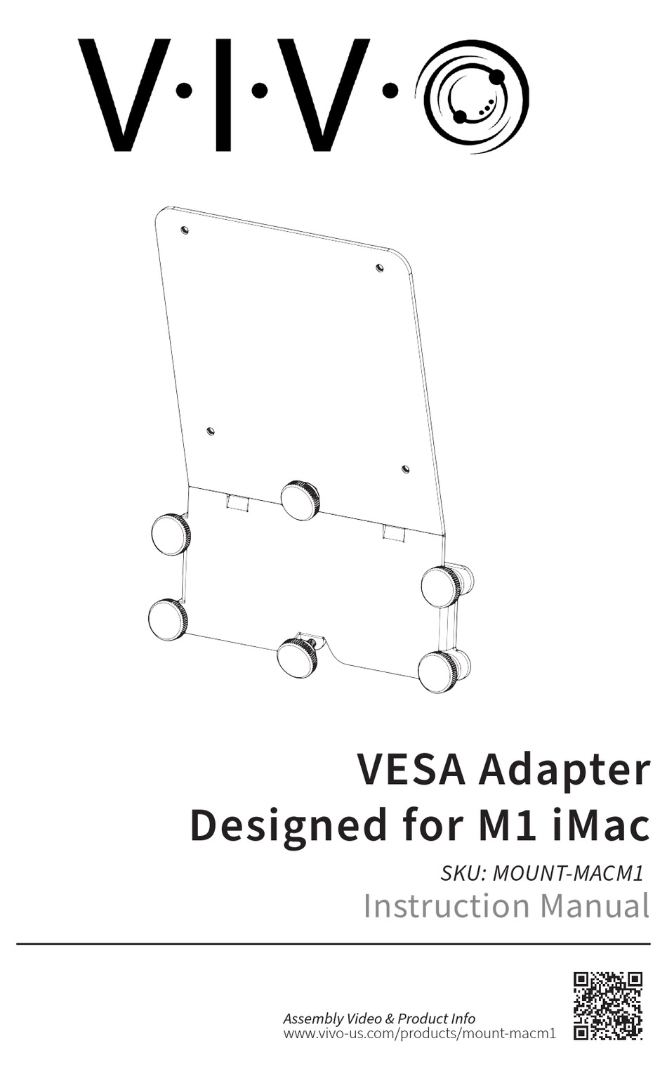 VIvo VESA Adapter for M1 iMac