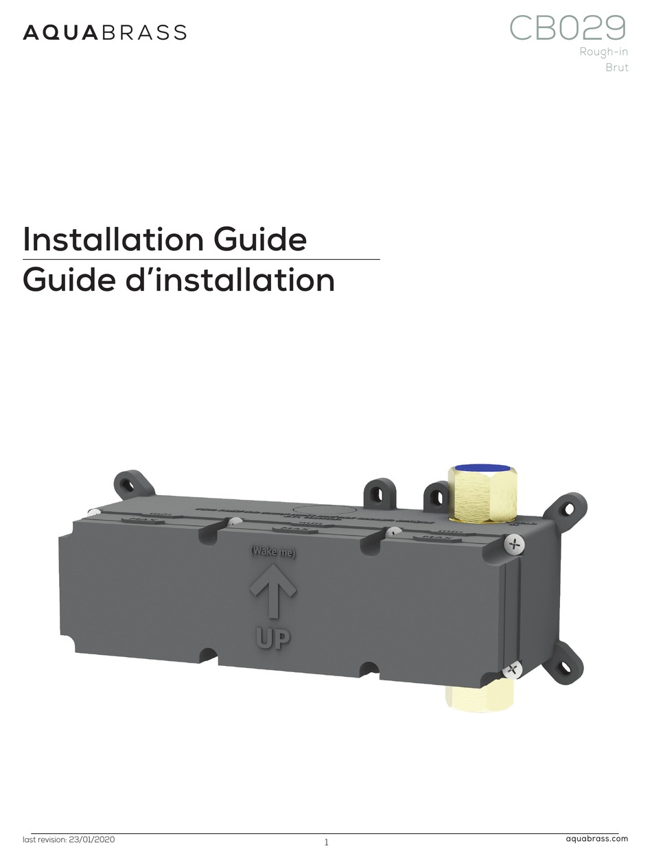 AQUABRASS CB029 INSTALLATION MANUAL Pdf Download ManualsLib