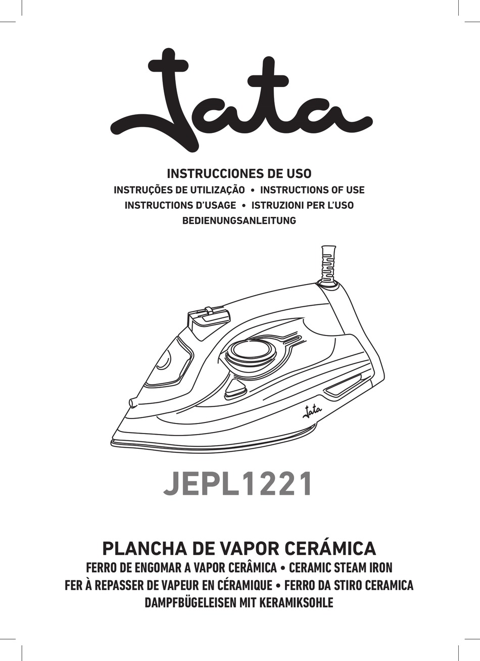 Plancha de vapor cerámica JEPL1221