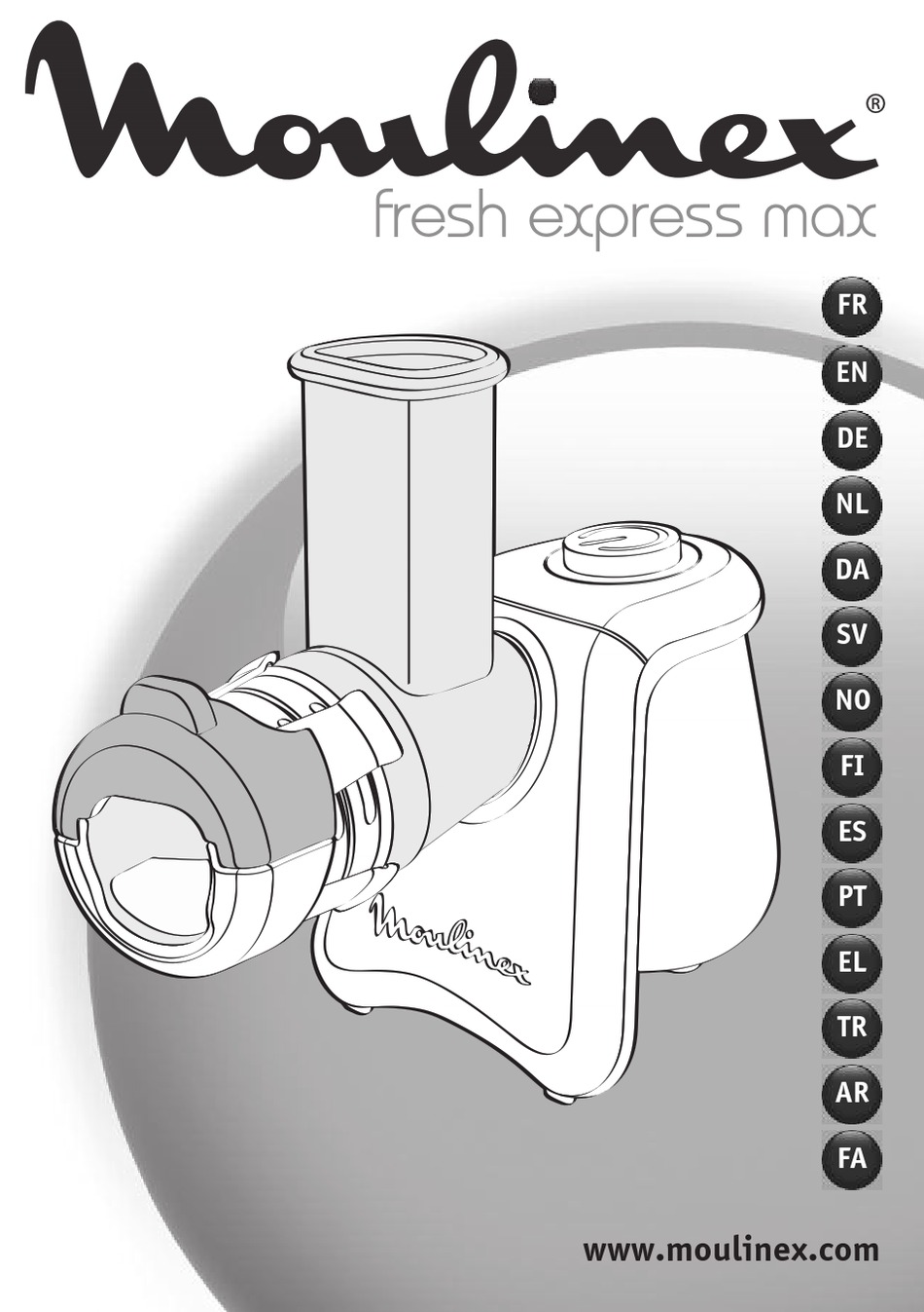 User manual Moulinex Fresh Express (English - 76 pages)