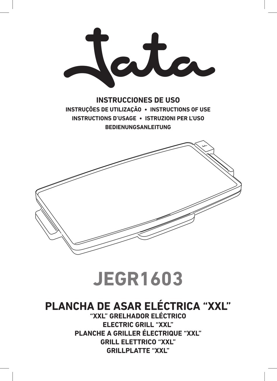 Grelhador eléctrico XXL JEGR1603