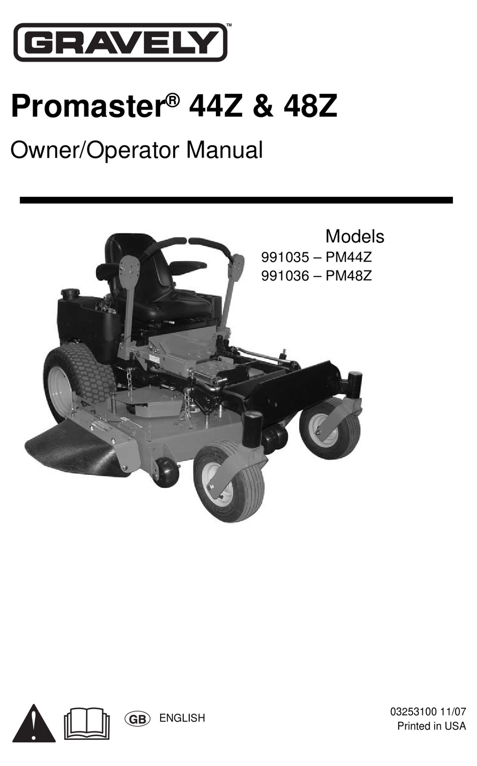 Gravely 44z outlet