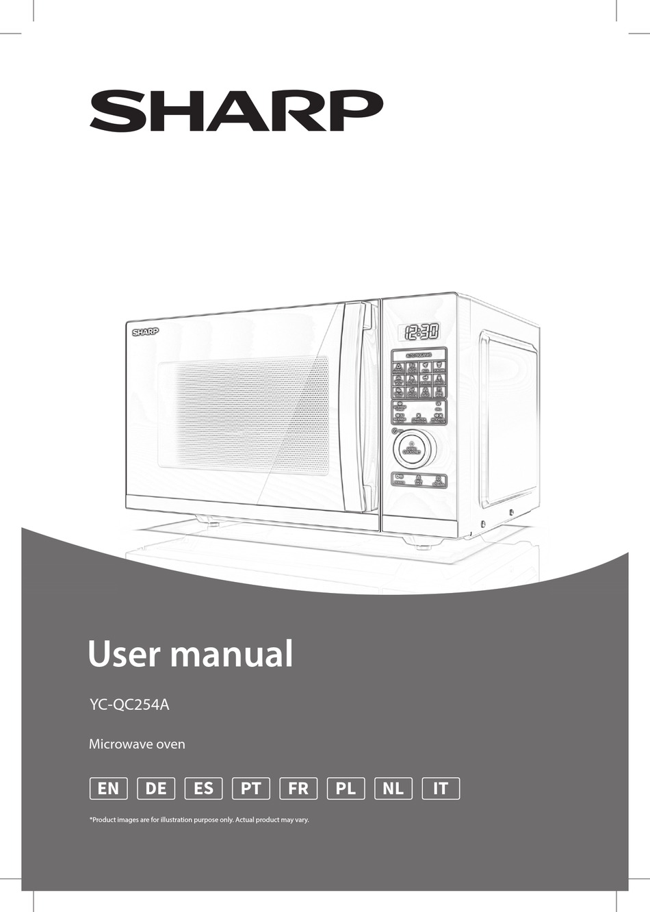 SHARP YC-QC254AE-B USER MANUAL Pdf Download | ManualsLib