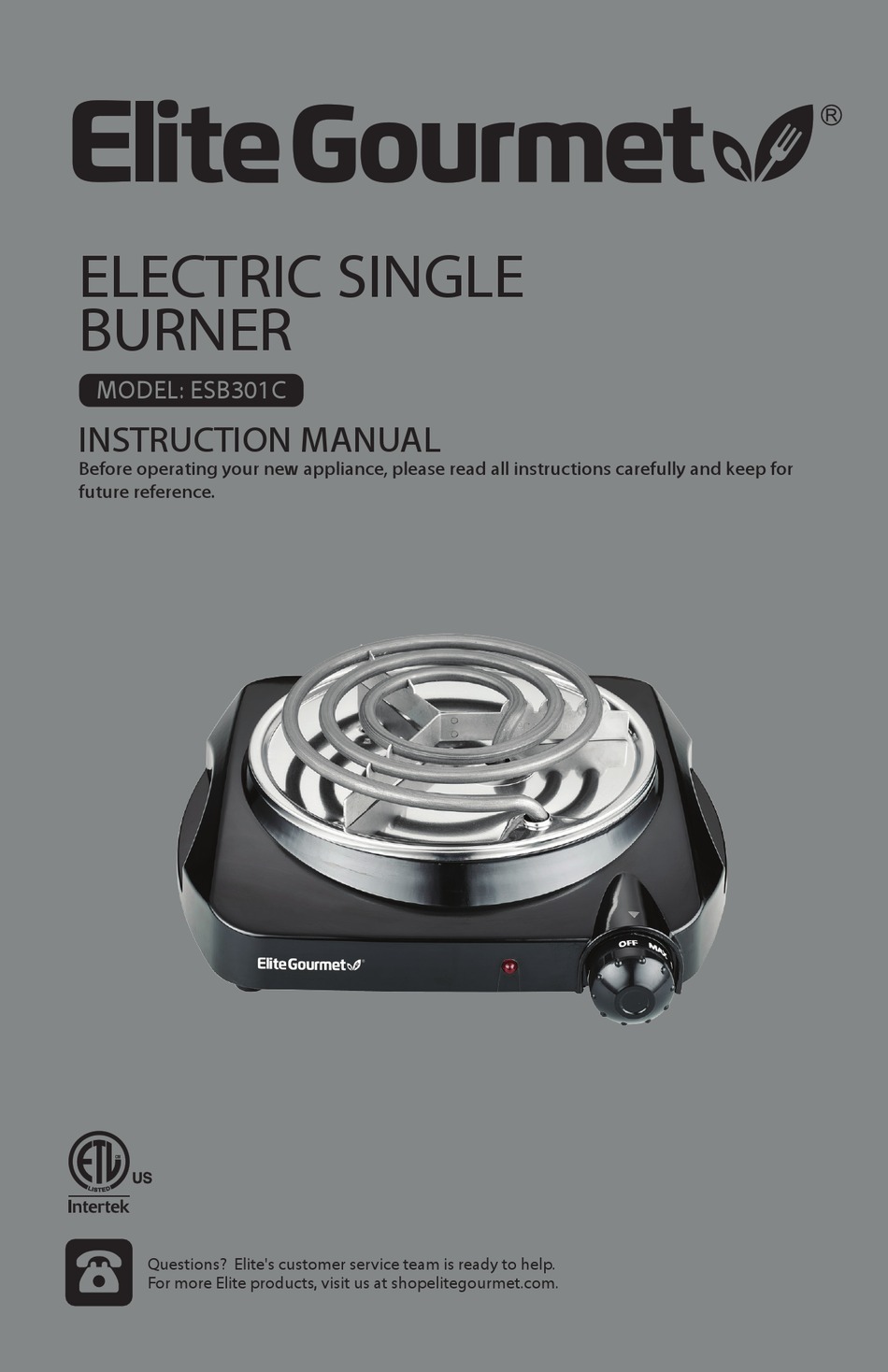 ELITE GOURMET ESB301C INSTRUCTION MANUAL Pdf Download ManualsLib