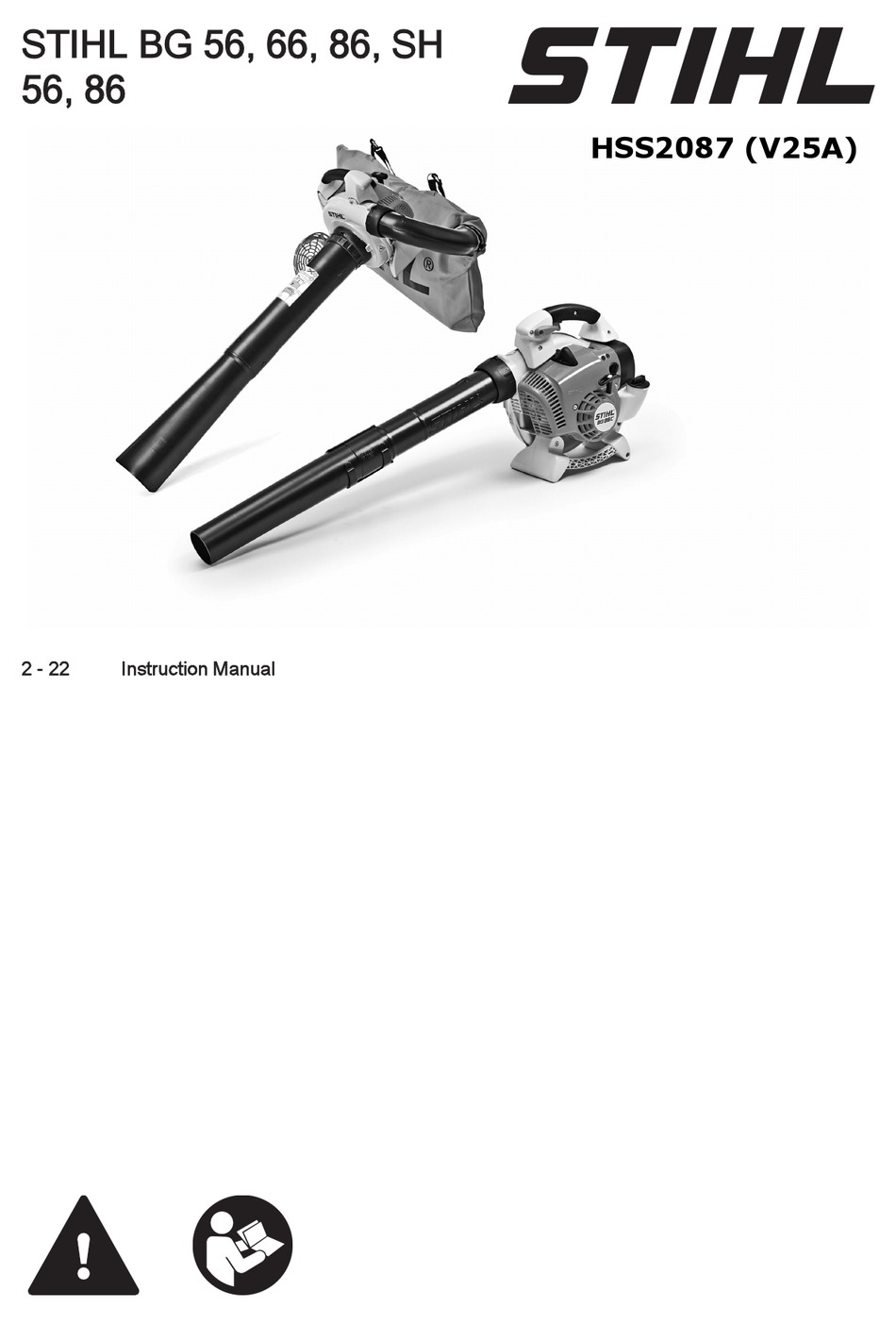 STIHL BG 56 INSTRUCTION MANUAL Pdf Download ManualsLib