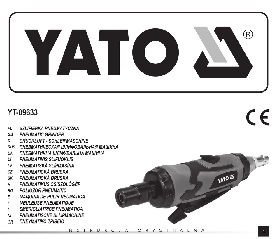YATO YT-09633 MANUAL Pdf Download | ManualsLib