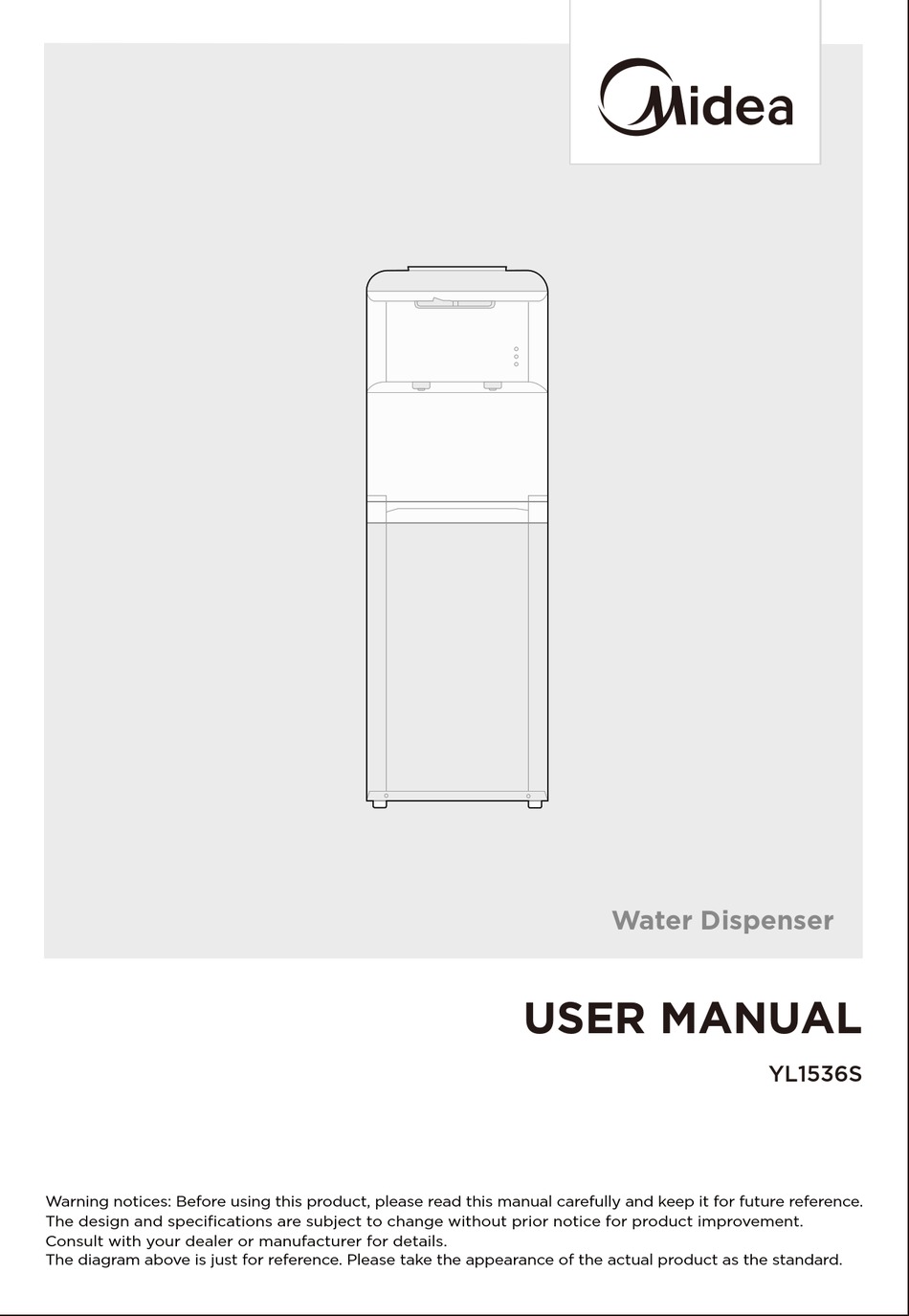 MIDEA YL1536S USER MANUAL Pdf Download | ManualsLib