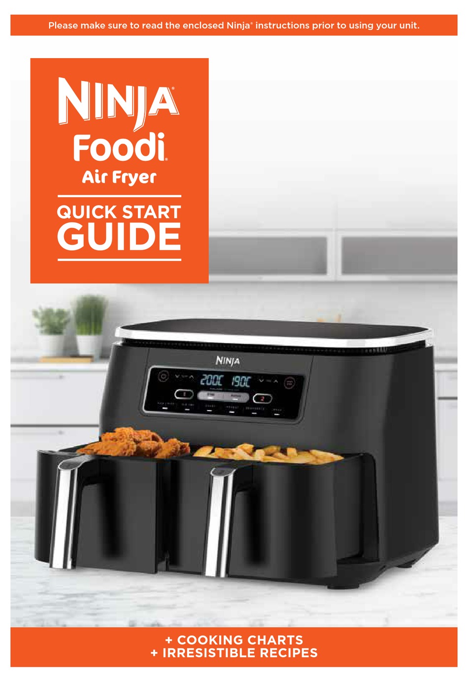 NINJA FOODI QUICK START MANUAL Pdf Download ManualsLib