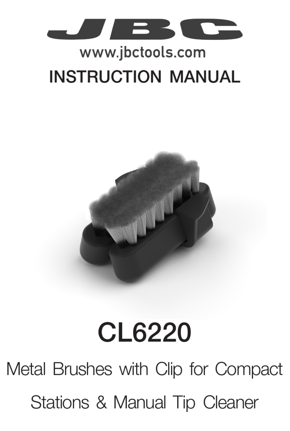 JBC CL6220 INSTRUCTION MANUAL Pdf Download
