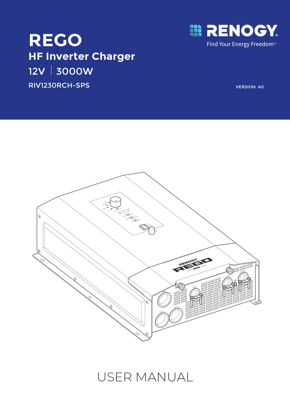 RENOGY REGO USER MANUAL Pdf Download ManualsLib