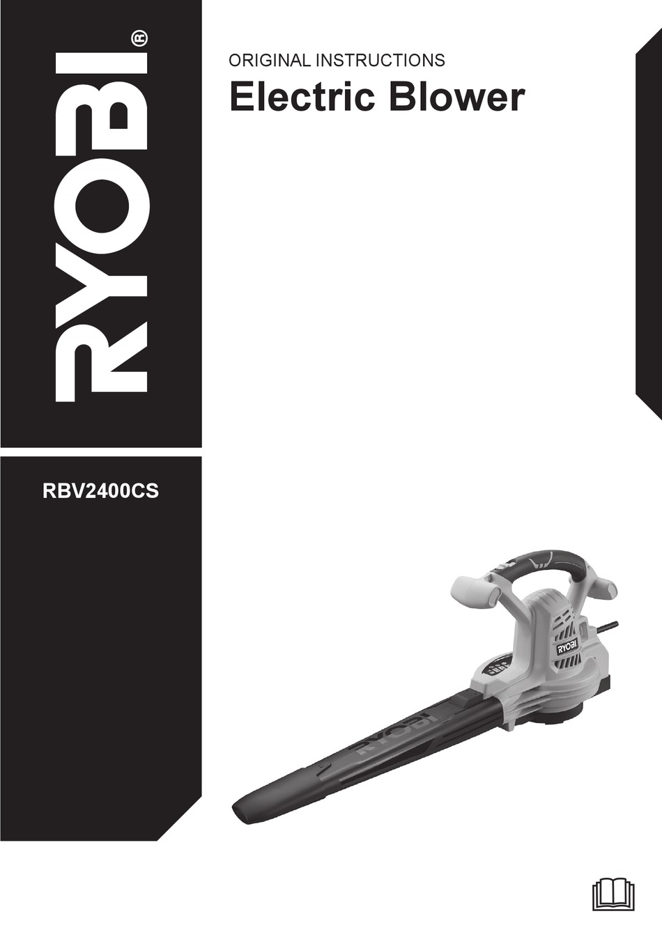 RYOBI RBV2400CS ORIGINAL INSTRUCTIONS MANUAL Pdf Download ManualsLib