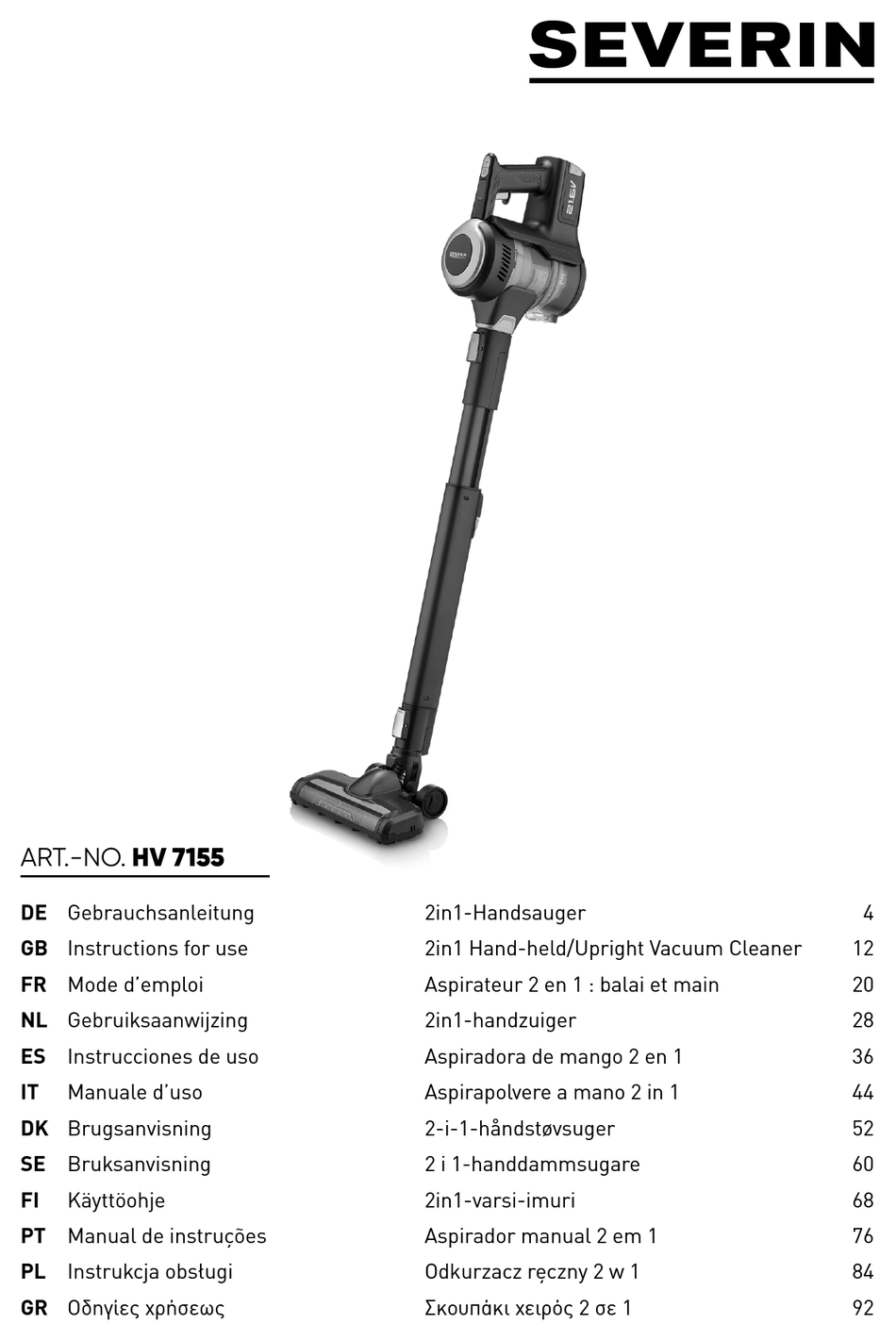 severin-hv-7155-instructions-for-use-manual-pdf-download-manualslib