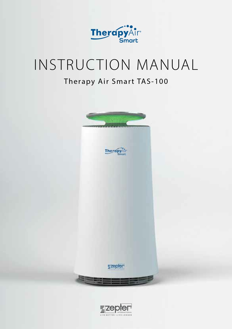 Инструкция Zepter Therapy Air Smart TAS (9 страницы)