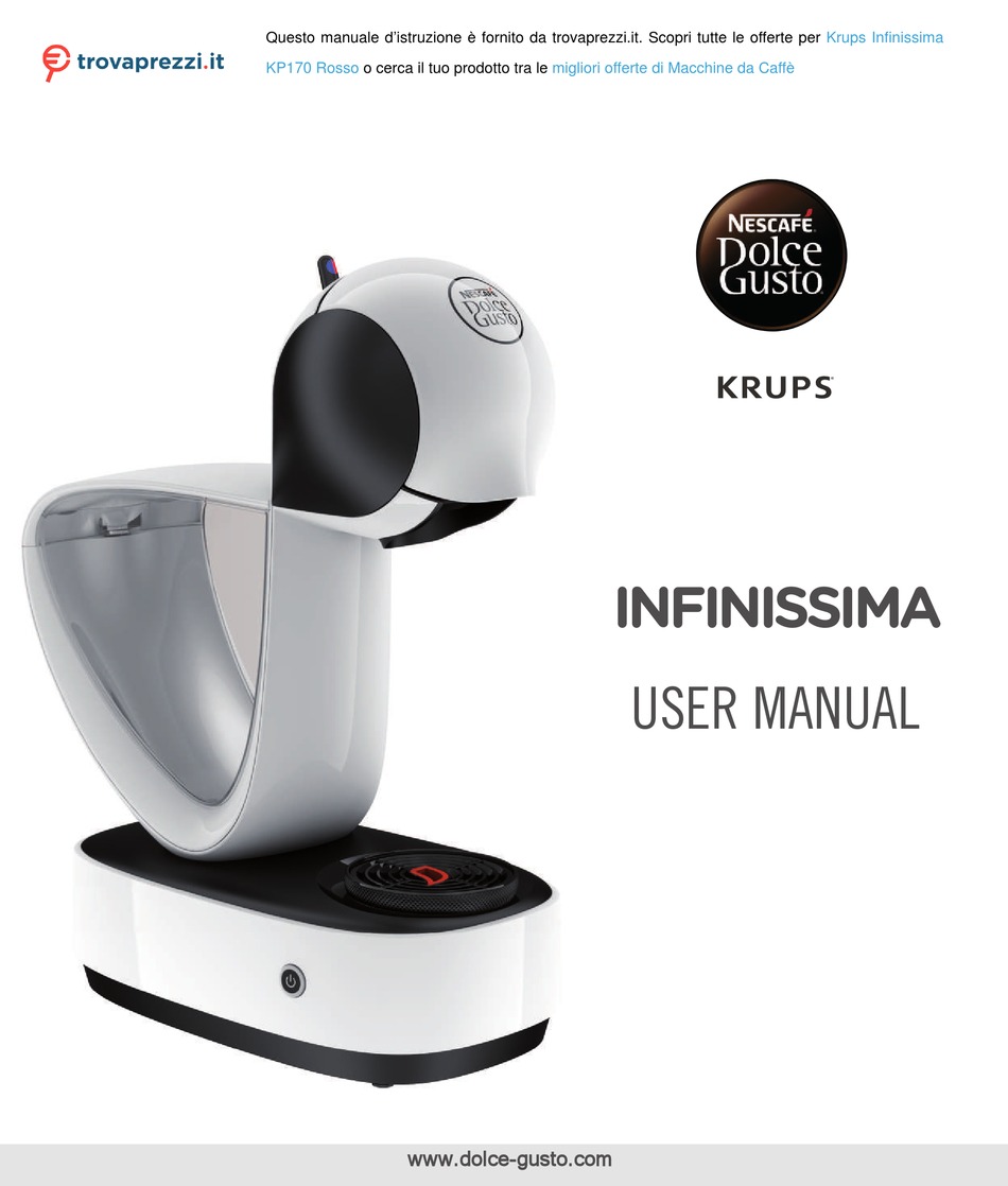 User manual Krups Nescafé Dolce Gusto Genio S (English - 24 pages)