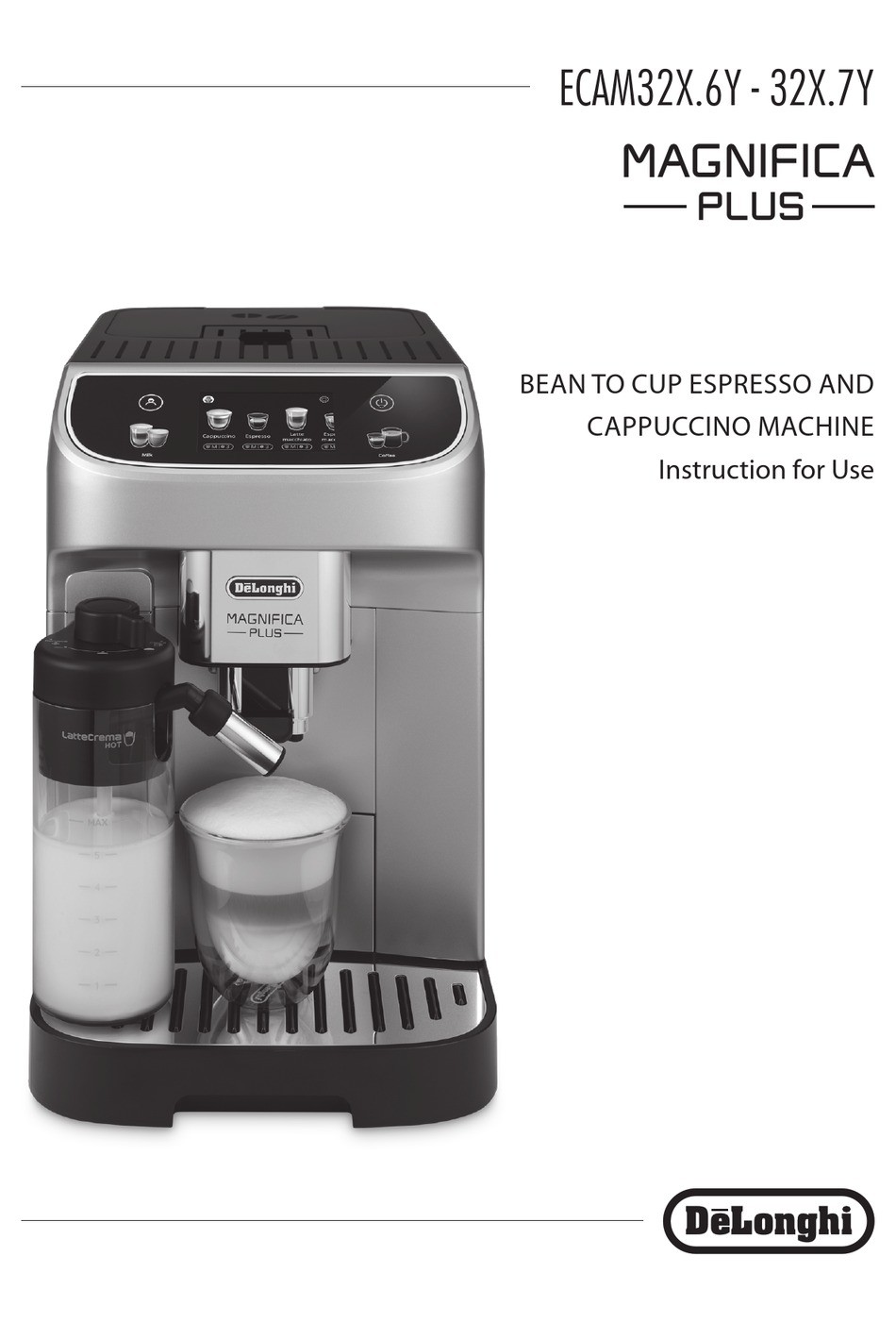 DELONGHI MAGNIFICA PLUS INSTRUCTIONS FOR USE MANUAL Pdf Download