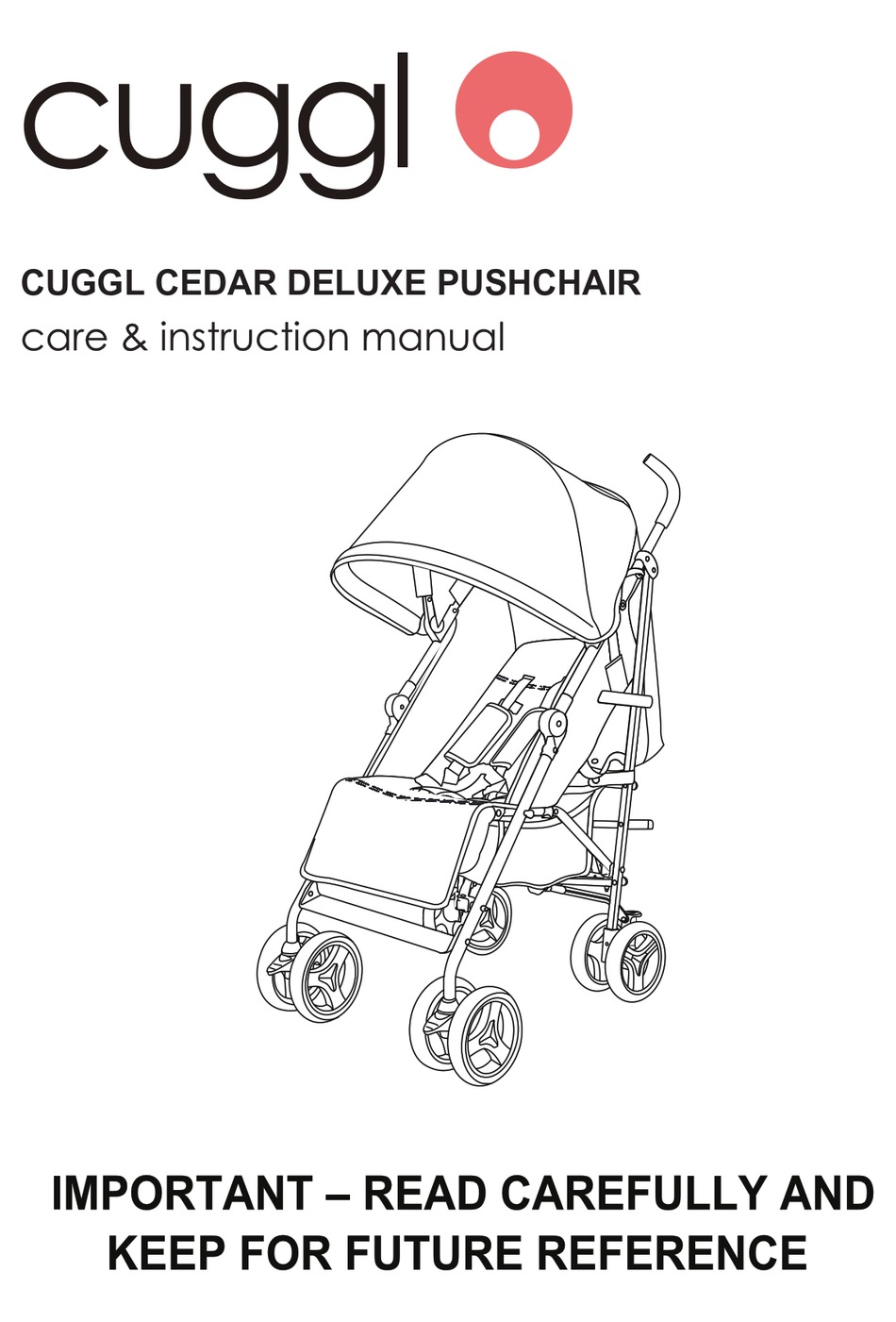 Cuggl walnut hot sale lightweight stroller