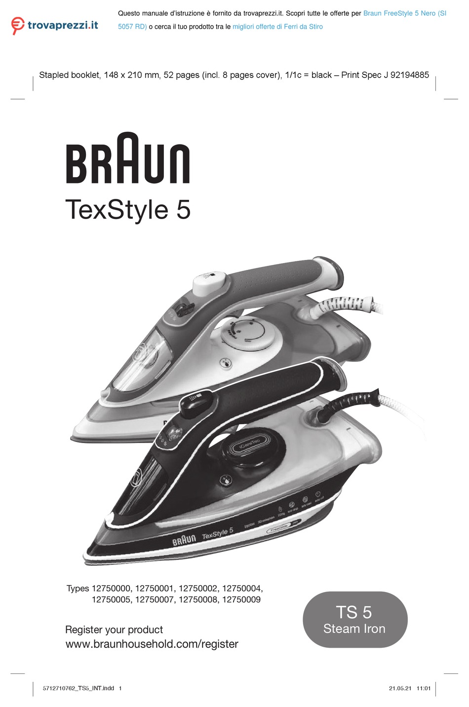 Braun freestyle 5