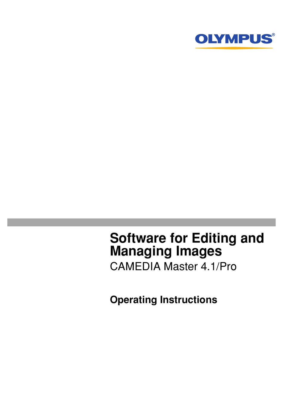 free download olympus master 2 software