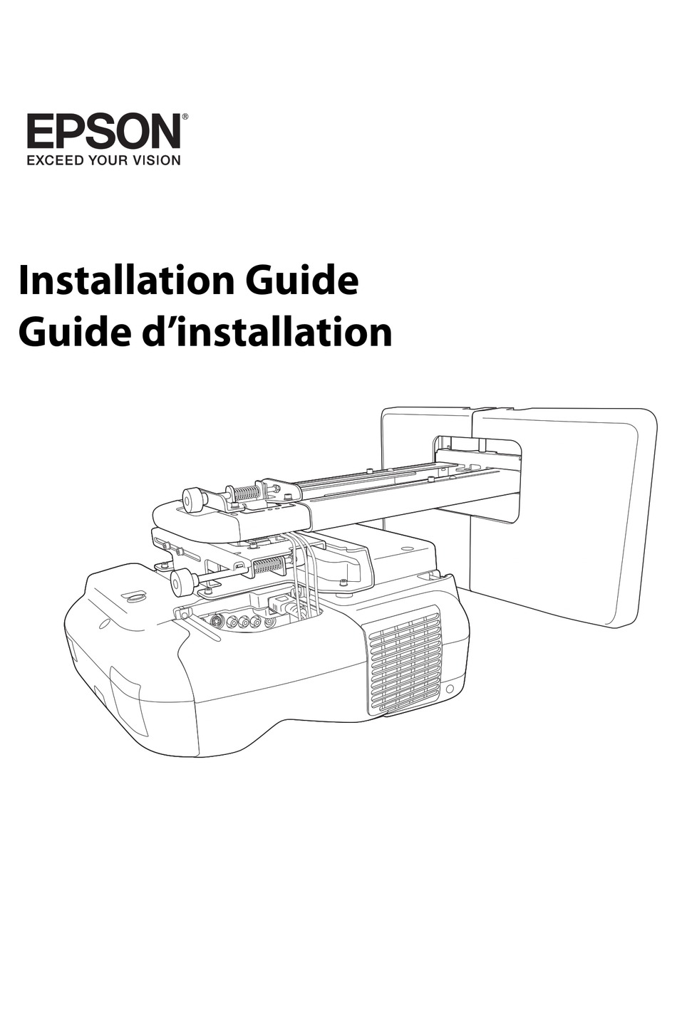 EPSON BRIGHTLINK 475WI INSTALLATION MANUAL Pdf Download ManualsLib