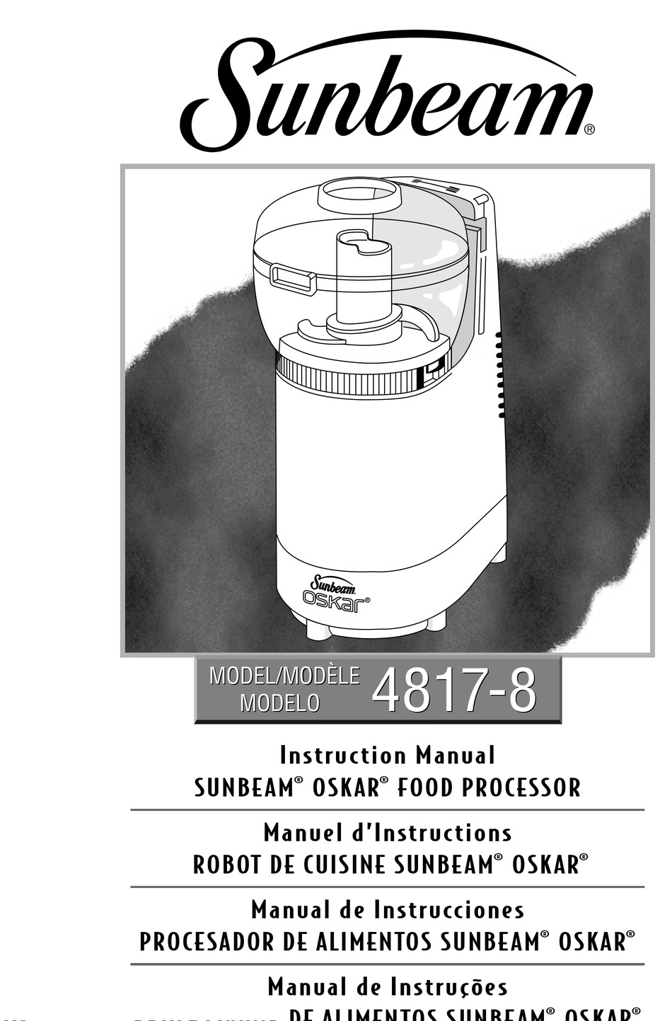 SUNBEAM 4817 INSTRUCTION MANUAL Pdf Download ManualsLib