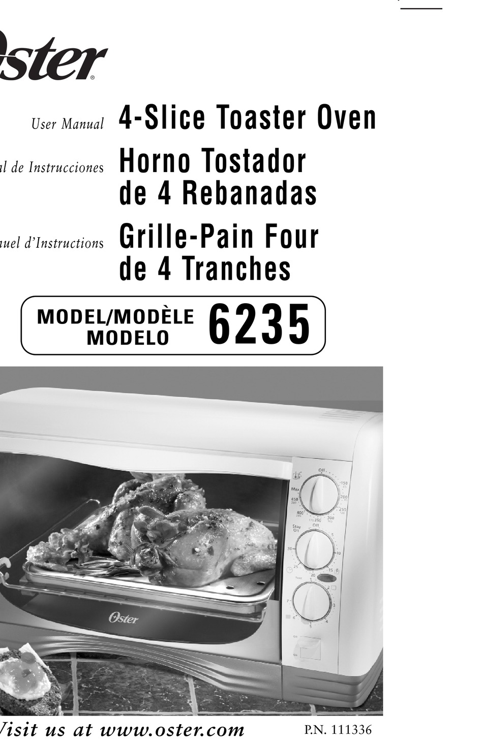 OSTER 6235 USER MANUAL Pdf Download | ManualsLib