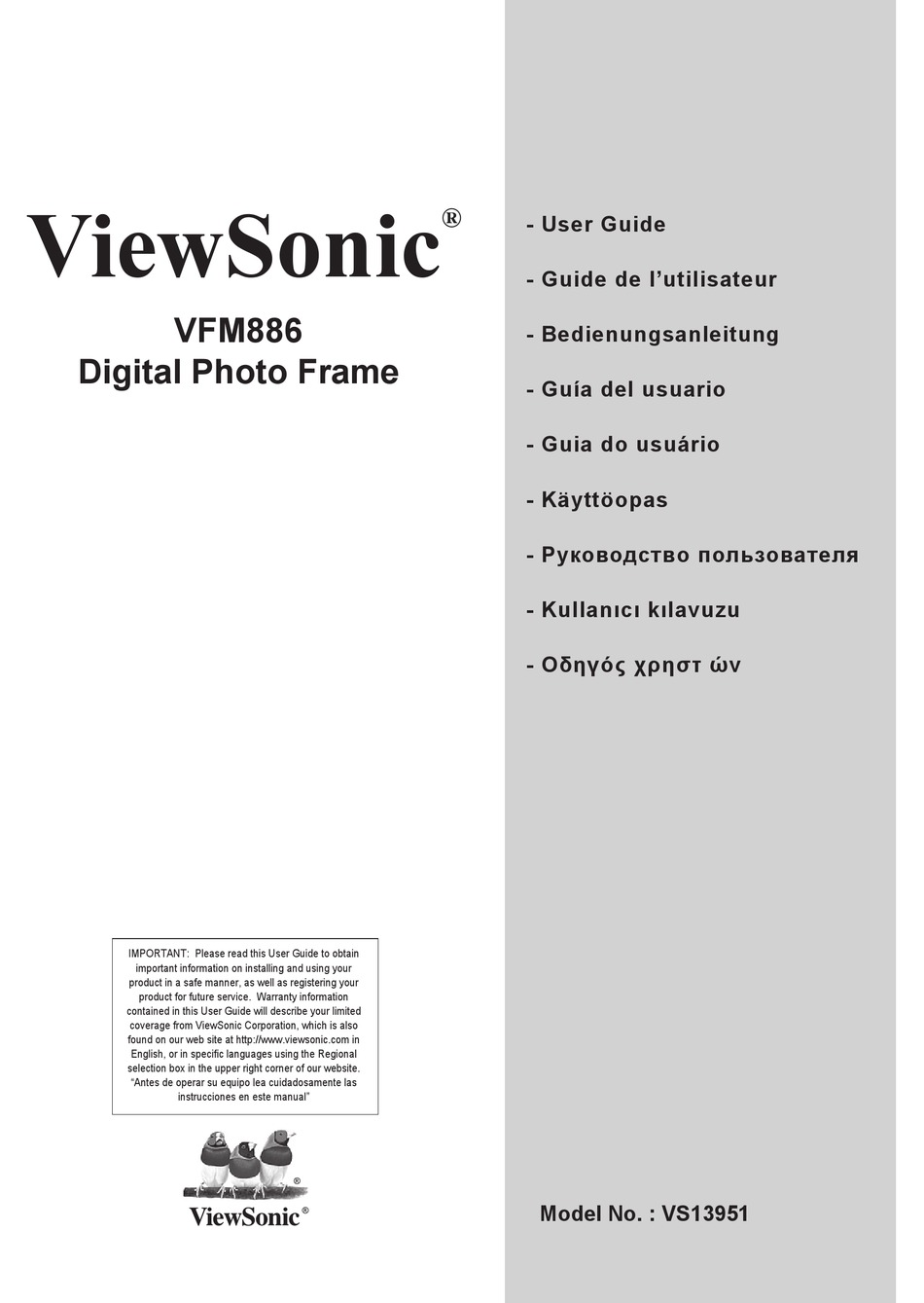 Viewsonic Vfm6 50e User Manual Pdf Download Manualslib