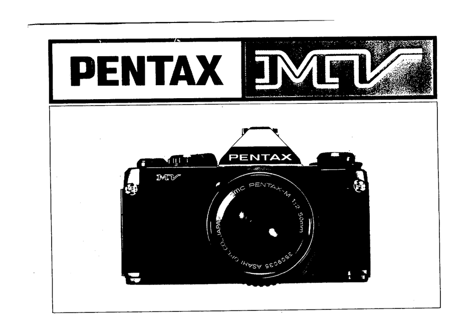 PENTAX MV USER MANUAL Pdf Download ManualsLib