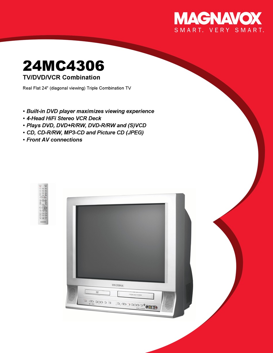 Magnavox 24mc4306 Specifications Pdf Download Manualslib