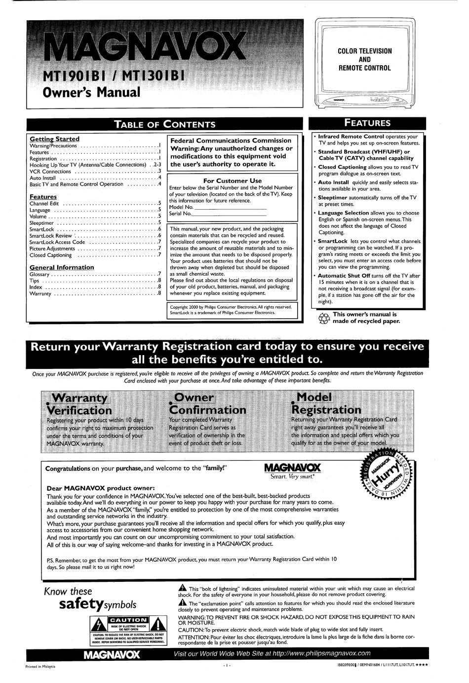 Magnavox User Manuals Downloads