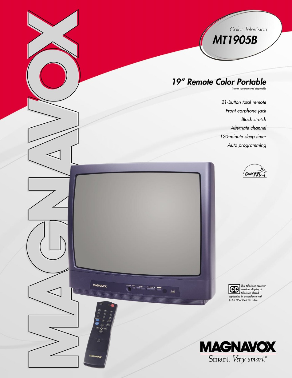 MAGNAVOX MT1905B BROCHURE Pdf Download | ManualsLib