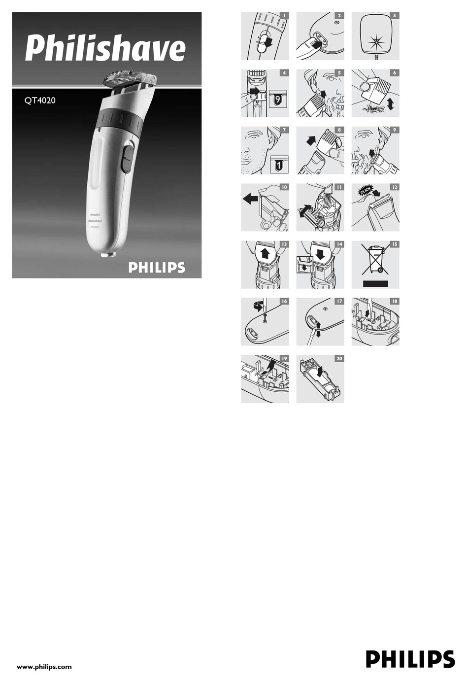 philips qt 4020