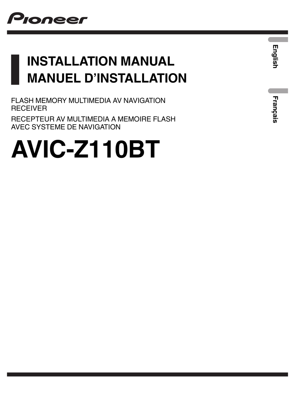 Pioneer Avh Z110bt Wiring Diagram - Wiring Diagram and Schematic Role