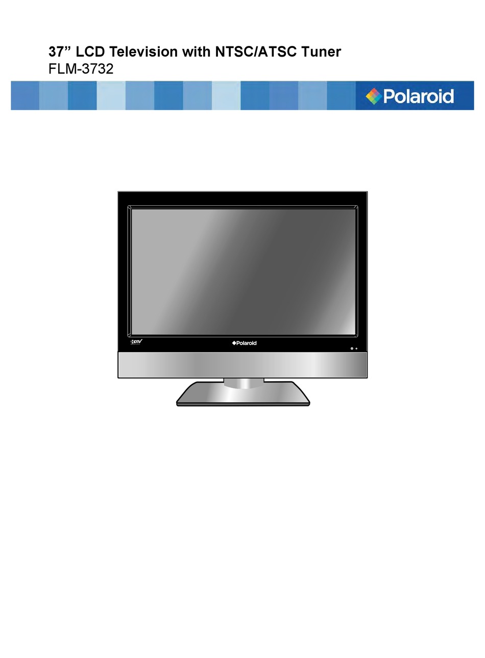 Polaroid FLM-1507 LCD TV POWER SUPPLY CORD 