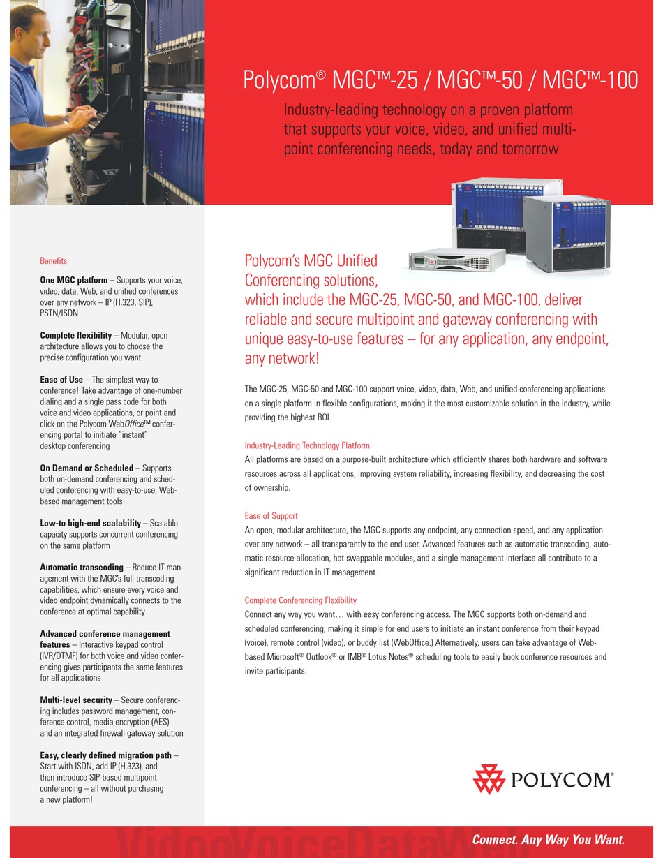 MGC100 BROCHURE Pdf Download ManualsLib