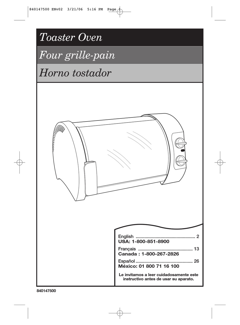 Proctor-Silex Toaster Oven - handle repair? : r/BuyItForLife