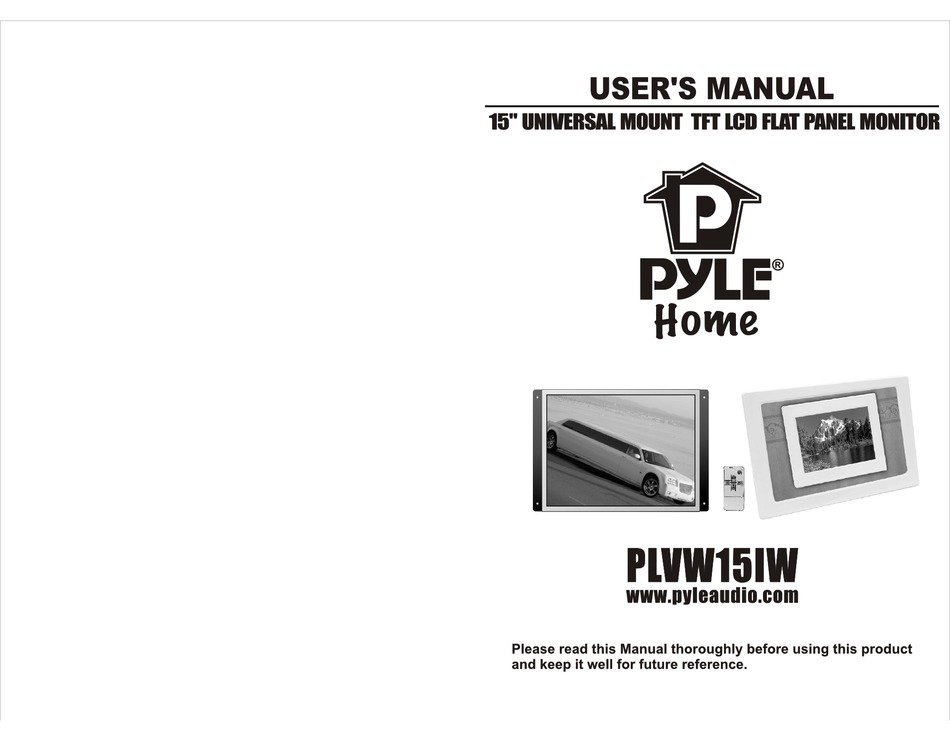 PYLE HOME PLVW15IW USER MANUAL Pdf 