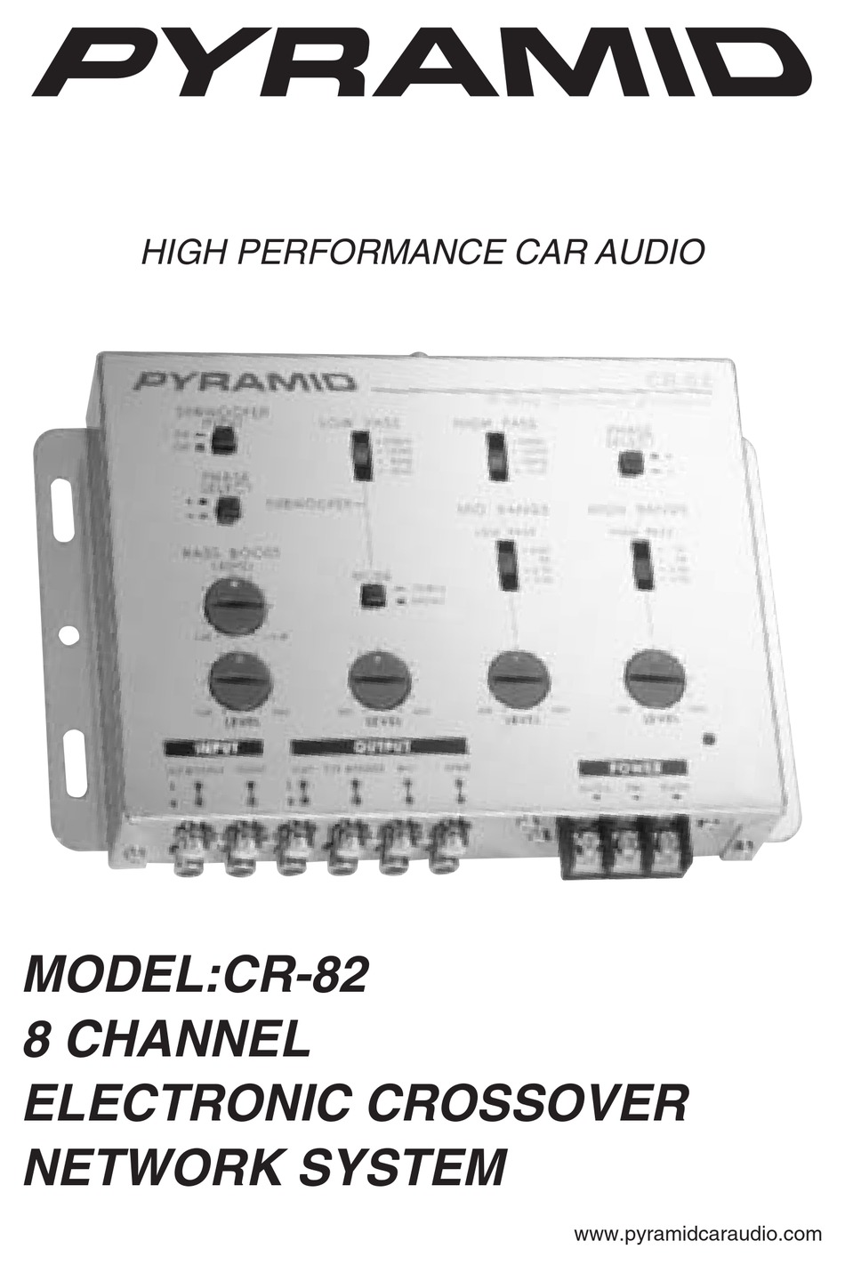 PYRAMID CR-82 USER MANUAL Pdf Download | ManualsLib
