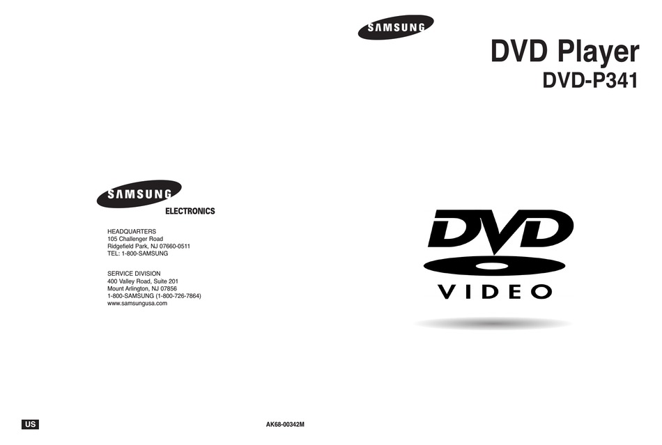 SAMSUNG DVDP341 USER MANUAL Pdf Download ManualsLib