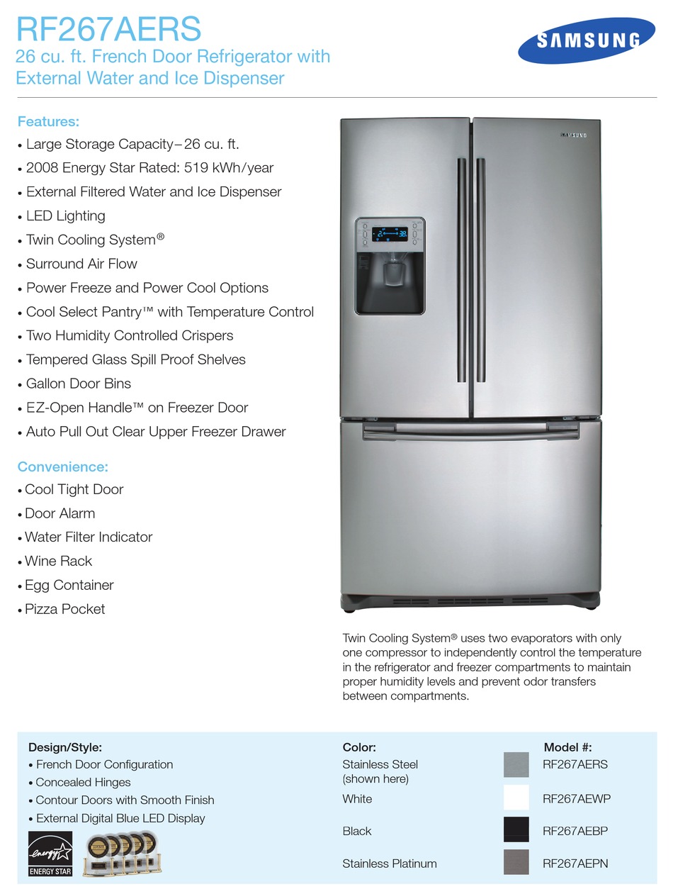 samsung rf267 ice maker not working