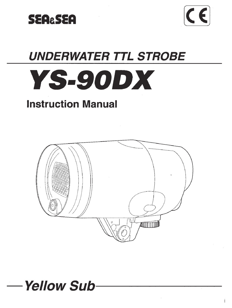 SEA & SEA YS90DX INSTRUCTION MANUAL Pdf Download ManualsLib