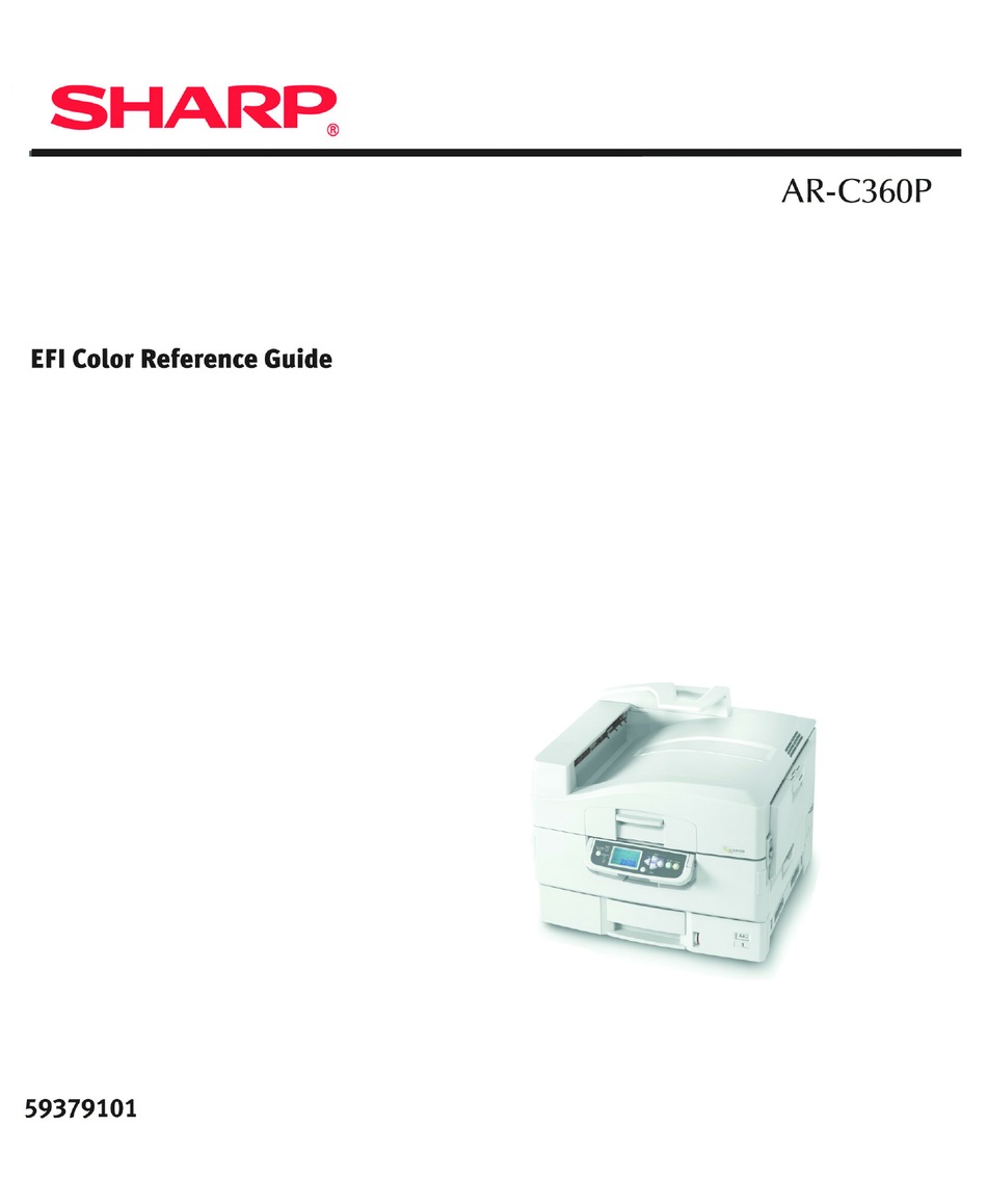 SHARP ARC360P REFERENCE MANUAL Pdf Download ManualsLib