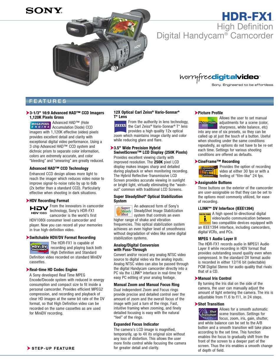 Original Sony RMT-840 Handycam Camcorder Fernbedienung für HDR-FX1E 
