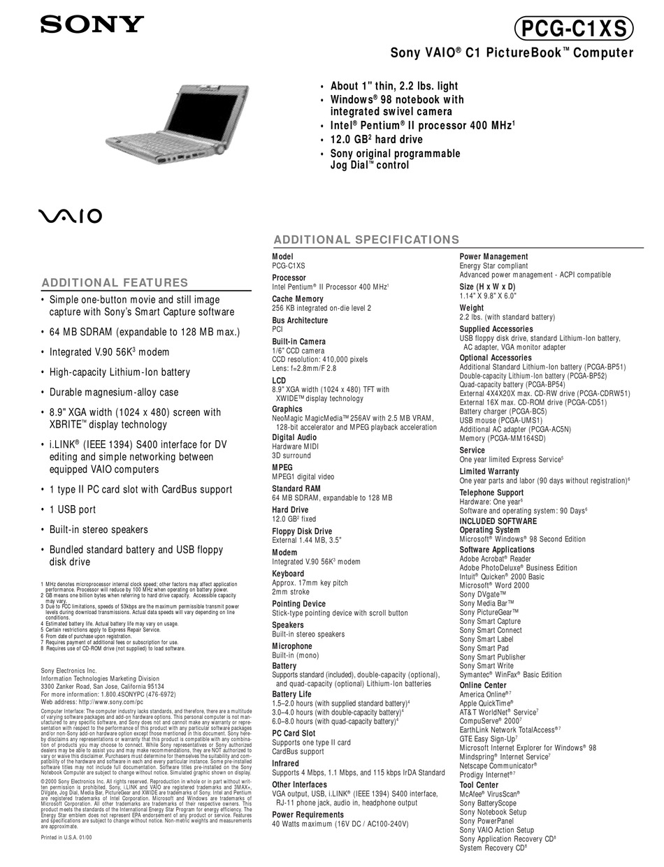 sony vaio update downloadable to usb device