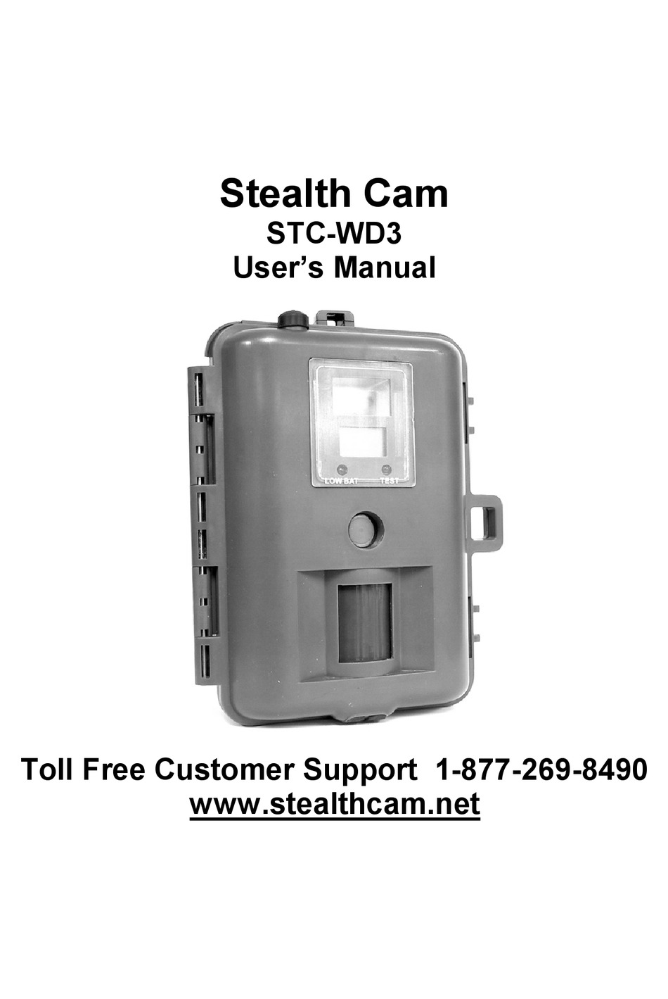 STEALTH CAM STCWD3 USER MANUAL Pdf Download ManualsLib