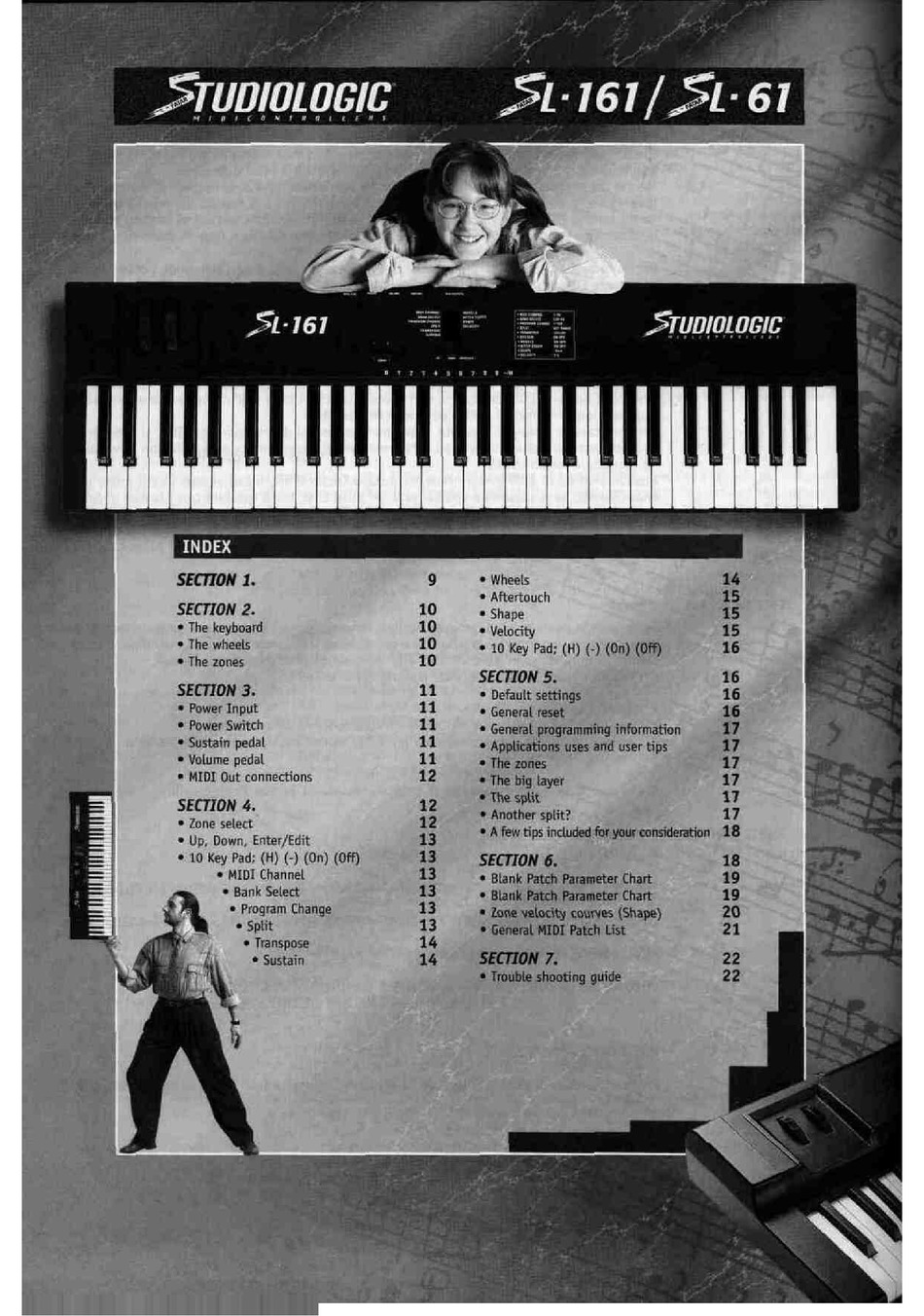 STUDIOLOGIC SL-161 USER MANUAL Pdf Download | ManualsLib
