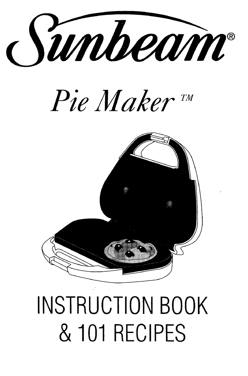 SUNBEAM 4805 INSTRUCTION BOOK Pdf Download ManualsLib